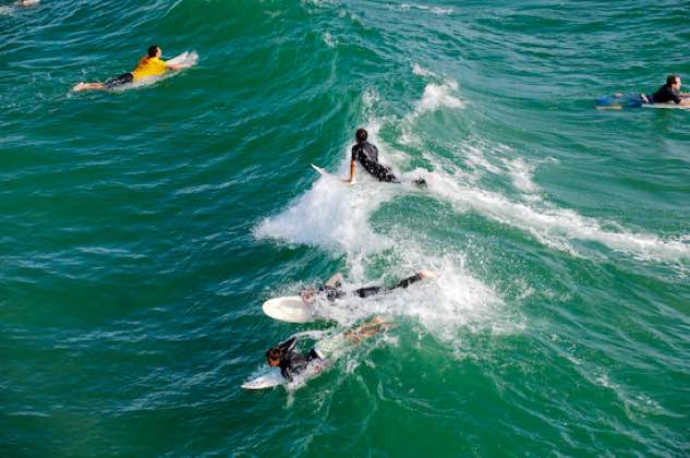 Santa Cruz California surfing